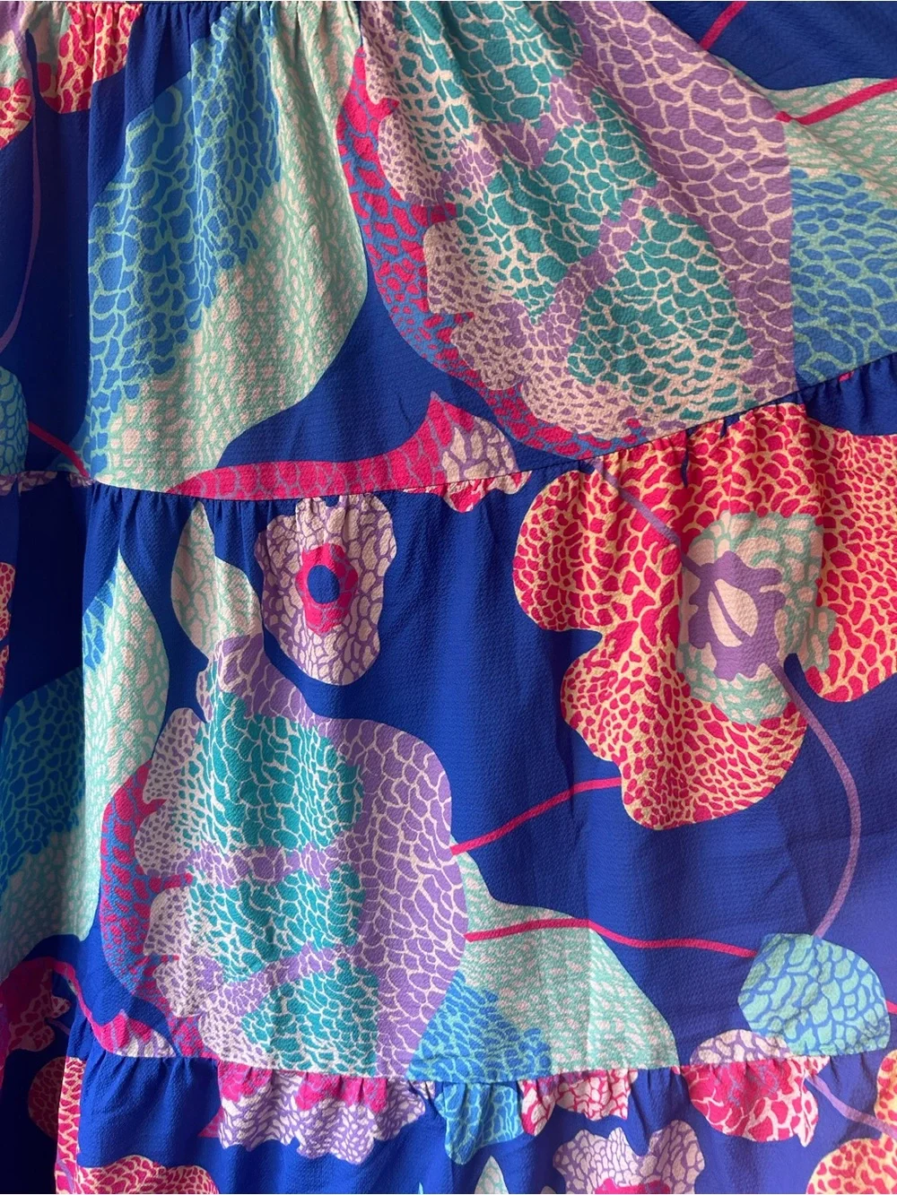 Umgee maxi floral dress Small EUC - Picture 5 of 8